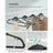 Set of 20 Plastic Hangers - Plastic - Black and Brown - Thin Space Saving with 360° Rotating Hook
