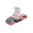Pack of 20 Plastic Coat Hangers - Grey and Pink - Non-Slip