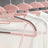 50-Pack Plastic Clothes Hangers - Grey - Thin Space Saving Design with Swivel Hook