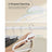 Set of 20 Plastic Hangers - Plastic - White - Non-Slip