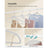 Set of 20 Plastic Hangers - Plastic - White - Non-Slip