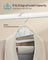 Plastic Hangers - White - Non-Slip