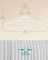 Plastic Hangers - White - Non-Slip
