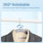 Coat Hangers - Heavy-Duty Plastic - Light and Dark Grey - Non-Slip
