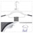 Heavy-Duty Plastic Clothes Hangers - 360° Swivel Hooks - Light and Dark Grey - Non-Slip Grip