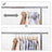 Heavy-Duty Plastic Clothes Hangers - 360° Swivel Hooks - Light and Dark Grey - Non-Slip Grip