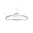 Coat Hangers - Plastic - Gray - Non-Slip