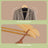Wooden Coat Hangers - Solid Wood - Natural - Set of 10