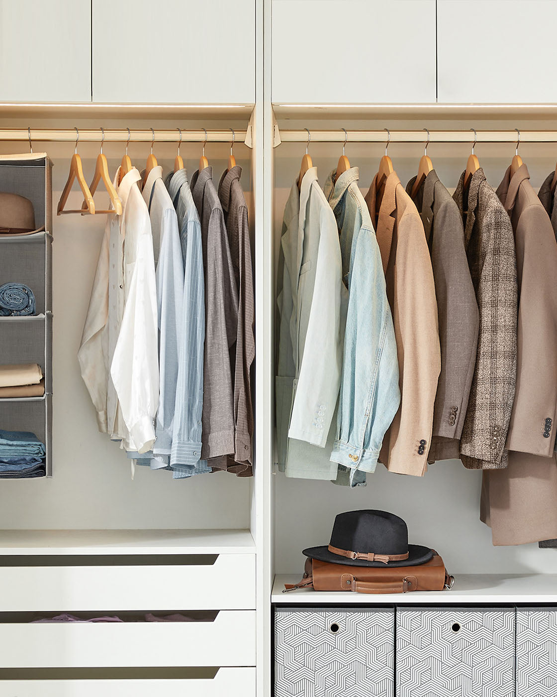Wooden Coat Hangers - Maple Wood - Natural - 360 Degree Rotating with Skirt Notches and Trouser Bar
