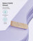 Wooden Coat Hangers - Maple Wood - Light Purple and Silver - 360° Swivel Hook with Shoulder Notches and Anti-Slip Trousers Bar