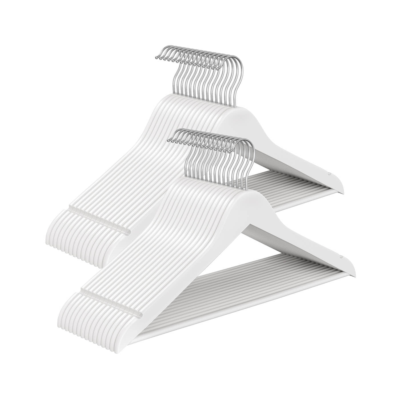 Wooden Hangers - Cloud White - Solid Birch