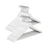 Wooden Hangers - Cloud White - Solid Birch