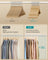 Wooden Hangers - Natural Beige - Solid Birch