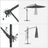 Cantilever Garden Parasol - Fabric - Red - Solar-Powered LED Lights