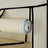 Canvas Wardrobe - Fabric - Beige - Clothes Hanging Rail with Storage Shelves 175 x 150 x 45 cm