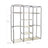 Canvas Wardrobe - Fabric - Beige - Clothes Hanging Rail with Storage Shelves 175 x 150 x 45 cm