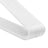 Trousers Hangers - Non-Slip, Set of 20 - Chrome-Plated Metal - Black