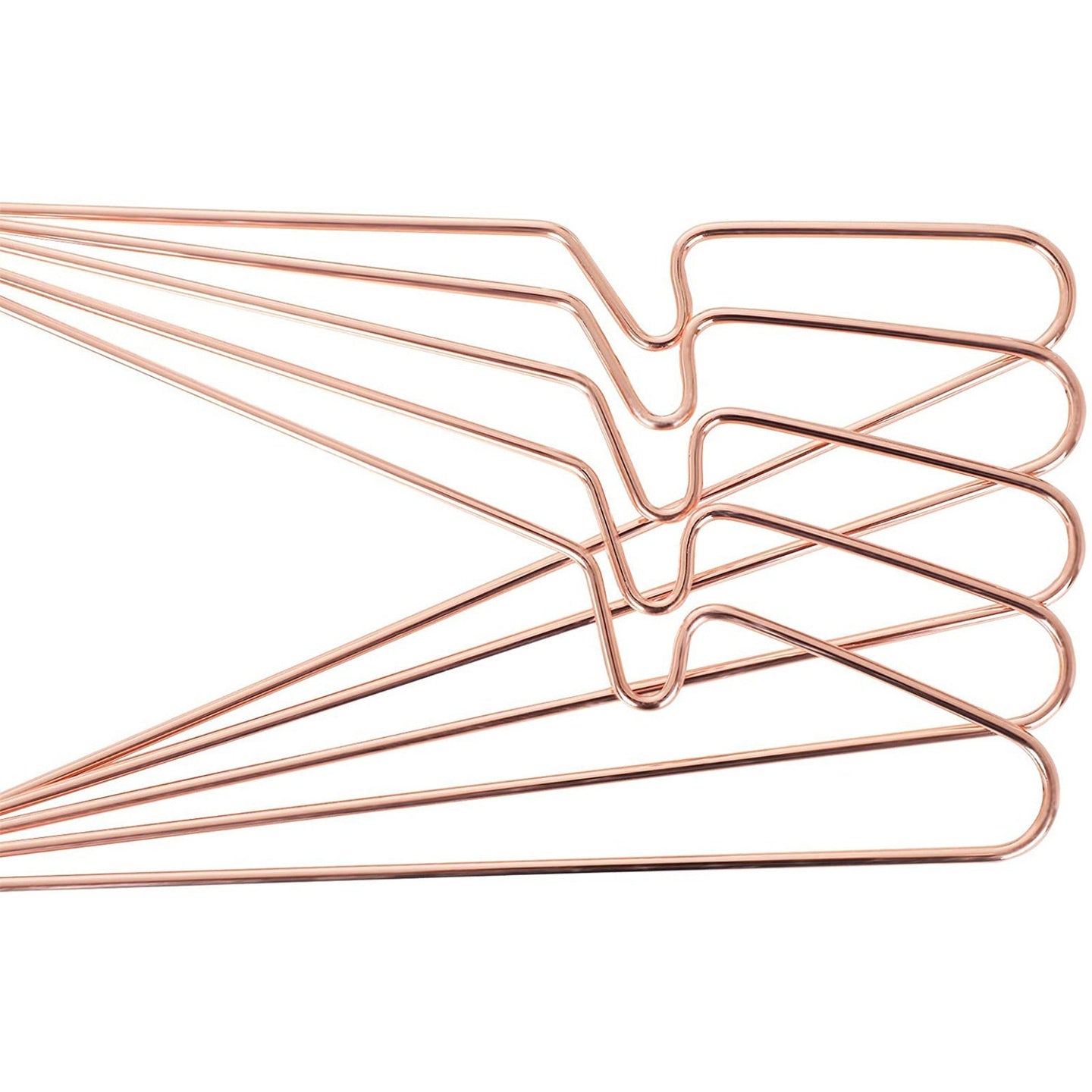 Clothes Hangers - Metal - Rose Gold - Chromium Plated