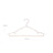 Clothes Hangers - Metal - Rose Gold - Chromium Plated