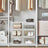 Shoe Storage Boxes - Plastic - Clear - Stackable and Easy to Assemble