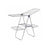 Clothes Drying Rack - Stainless Steel - Blue - Height-Adjustable Wings