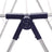 Clothes Drying Rack - Stainless Steel - Blue - Height-Adjustable Wings