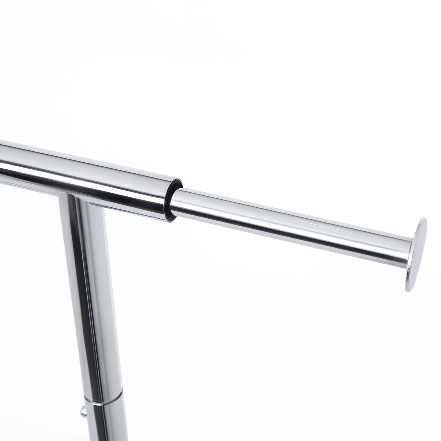 Heavy Duty Clothes Rail - Metal - Chrome