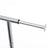 Heavy Duty Clothes Rail - Metal - Chrome