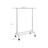 Heavy Duty Clothes Rail - Metal - Chrome