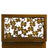 Jewellery Box - MDF Wood - Dark Brown - 6 Layers with 5 Drawers
