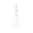 Coat Rack Stand - 9 Hooks - Beech Wood - Black with Natural Grain