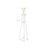 Coat Rack Stand - 9 Hooks - Beech Wood - Black with Natural Grain