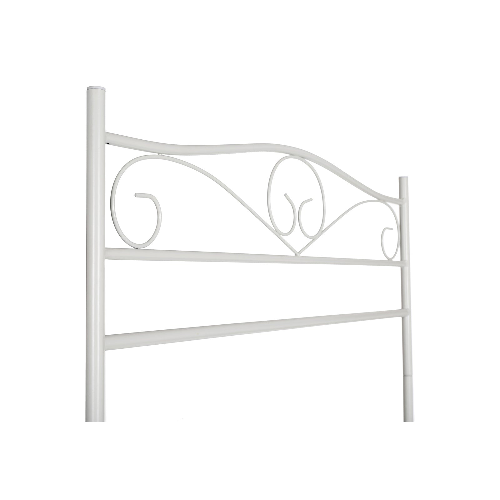 Coat Rack - Metal - Cream - Modular Design with Rail