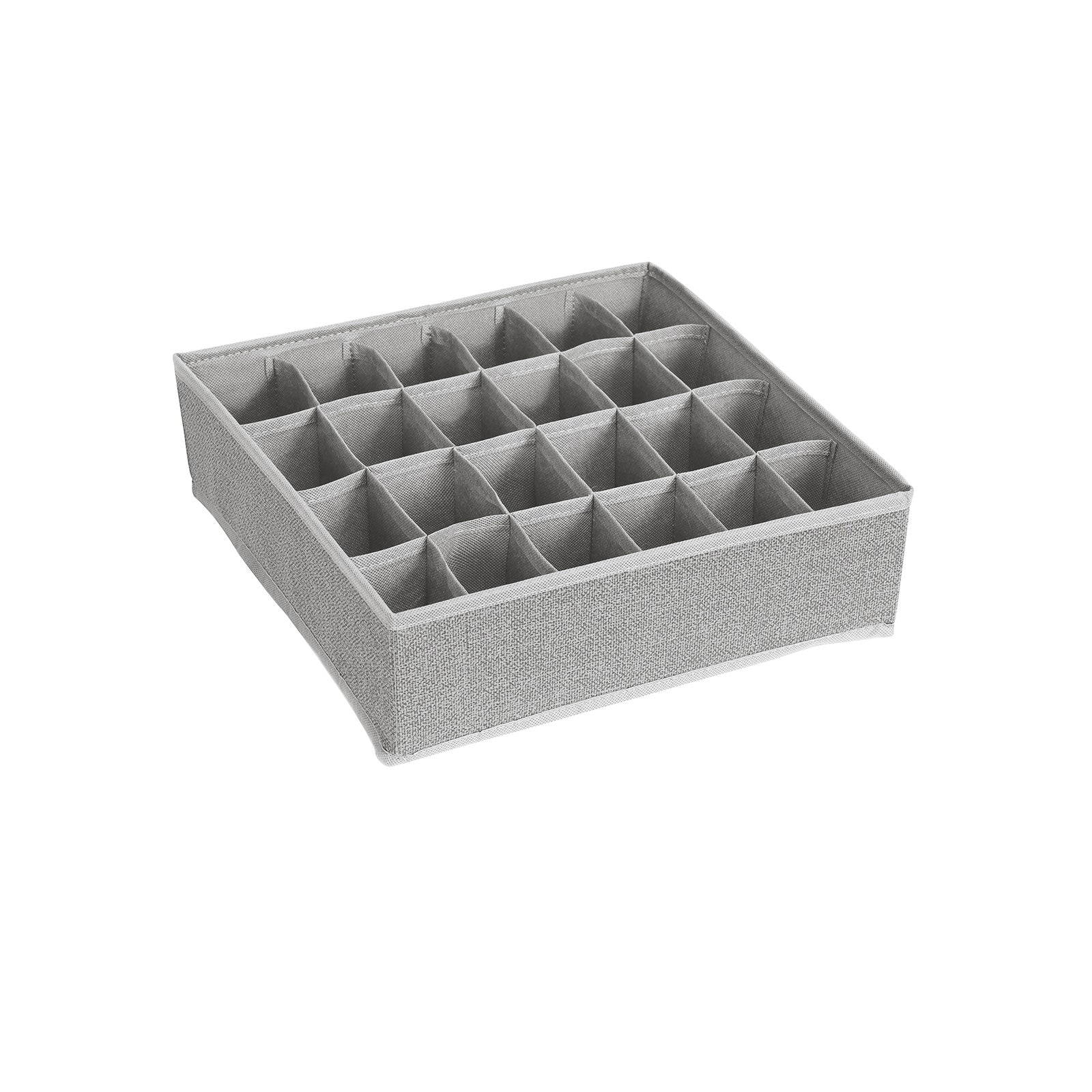Collapsible Drawer Organiser - Fabric - Dark Grey - Set of 4 for Bras