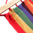 Portable Hammock - 70% Cotton - Multicolor - Includes Two Pillows
