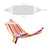 Portable Hammock - 70% Cotton - Multicolor - Includes Two Pillows