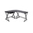 L-Shaped Corner Computer Desk - Wood - Black - Spacious Desktop Area