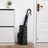 Cylindrical Umbrella Stand - Metal - Black - Includes Hooks and Drip Tray