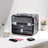 Deluxe Makeup Case - Acrylic - Black - Professional Organiser with Pull-Out Tray