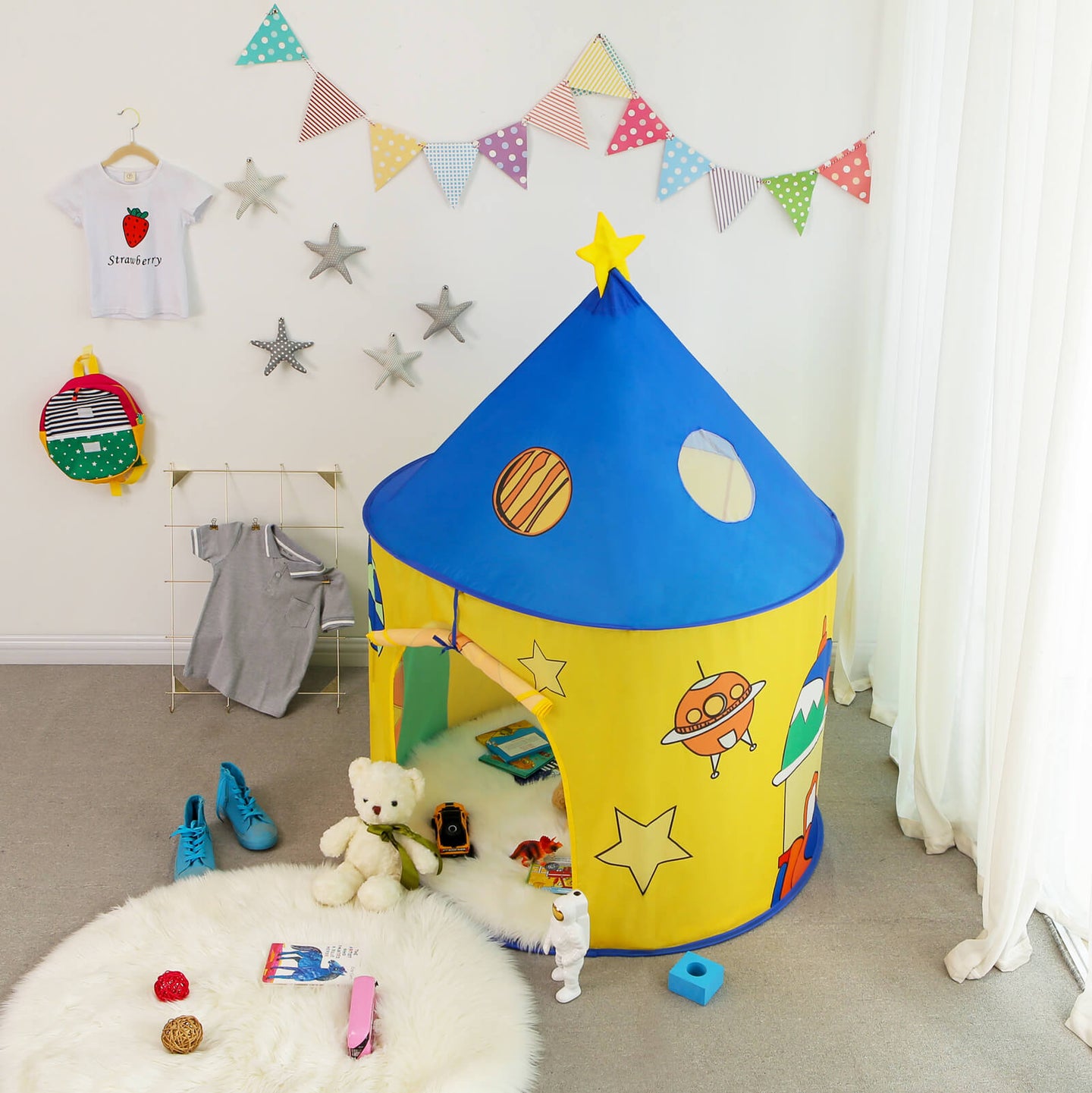 Play Tent - Fabric - Dinosaur