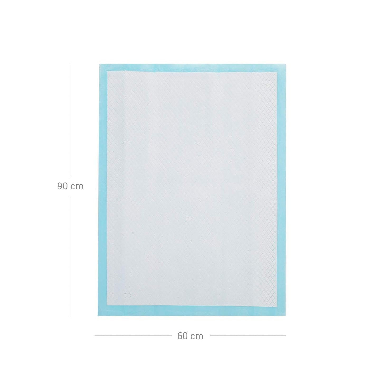 Disposable Pet Training Pads - 60 x 90 cm - Highly Absorbent 5-Layer Design