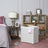Divided Laundry Basket - Synthetic Rattan - Natural - Foldable with Lid and Removable Liner