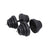 Dumbbell Set - Metal - Black - Total 40 kg for Home and Gym Fitness