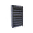 Shoe Rack - Fabric - Black - 10-Tier with Dustproof Cover