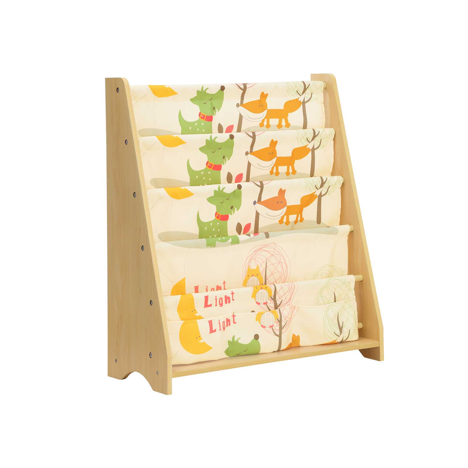 Children's Bookcase - Fabric - Multi-Color