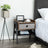 Side Table - Metal - Rustic Brown