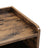 Side Table - Metal - Rustic Brown