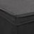 Fabric Storage Boxes - Fabric - Beige - Set of 3 with Lids and Label Holders