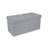 Fabric Storage Ottoman - Linen Fabric - Light Grey - Versatile Folding Toy Box