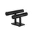 Jewellery Stand - Faux Leather - Black - Multi-functional Watch and Bracelet Holder